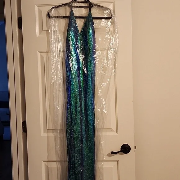 Dresses | Iridescent Promformal Dress Size Small | Poshmark